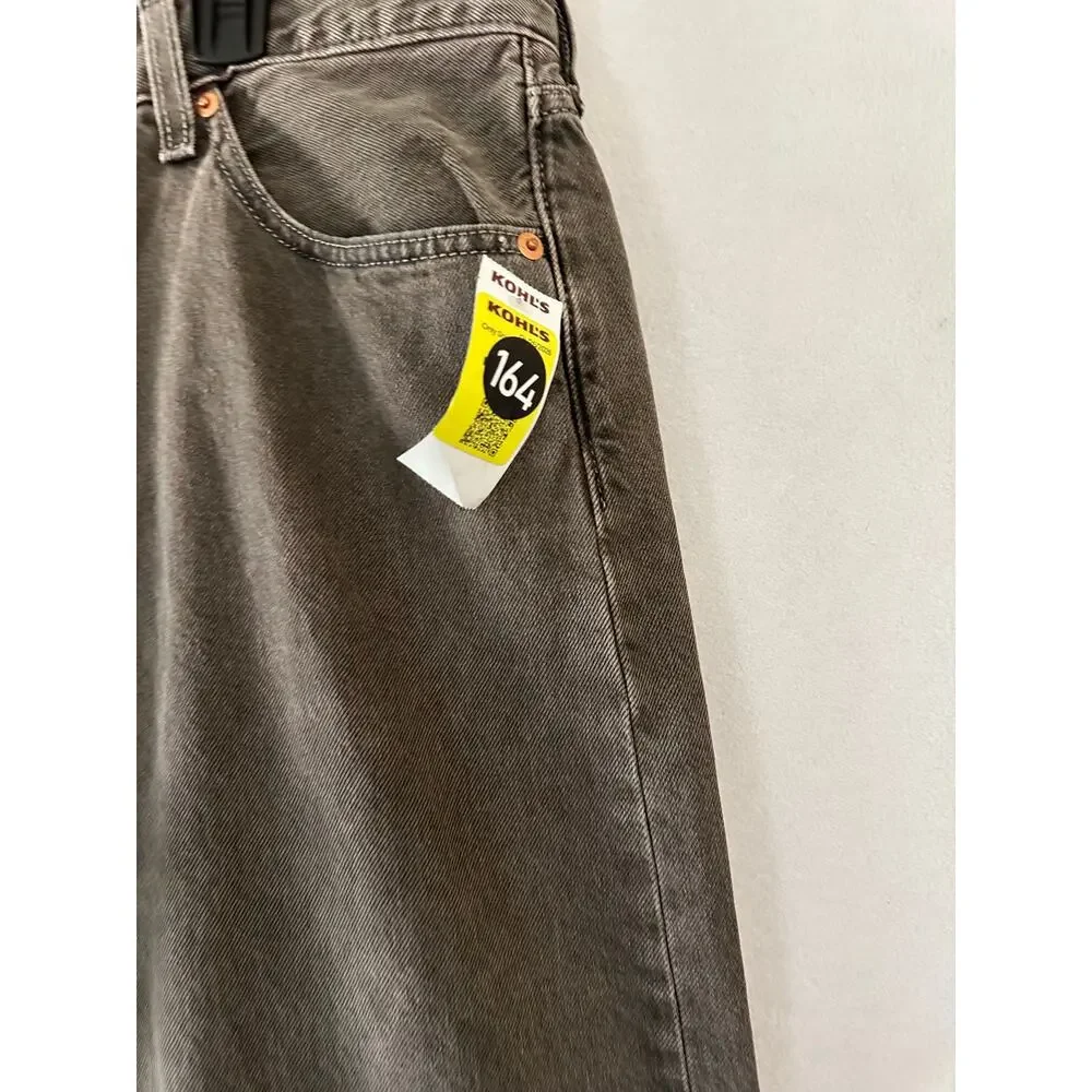 NWOT Levi's Gray Wash 555 Jeans 36 X 34 Relaxed Straight Men's